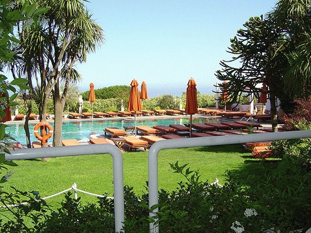 Capri Palace pool