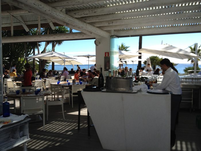 Beach Restaurant at Puente Romano