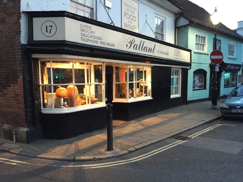 Arundel Pallant Shop Front In West Sussex