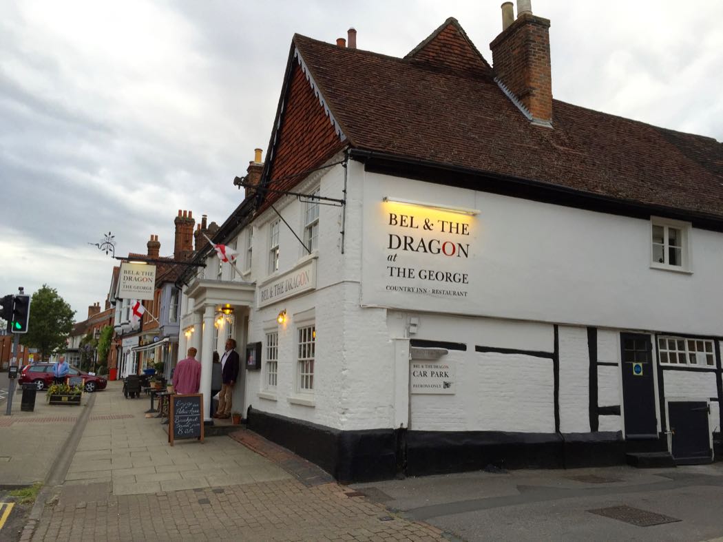 The Bel The Dragon At The George in Odiham Hampshire