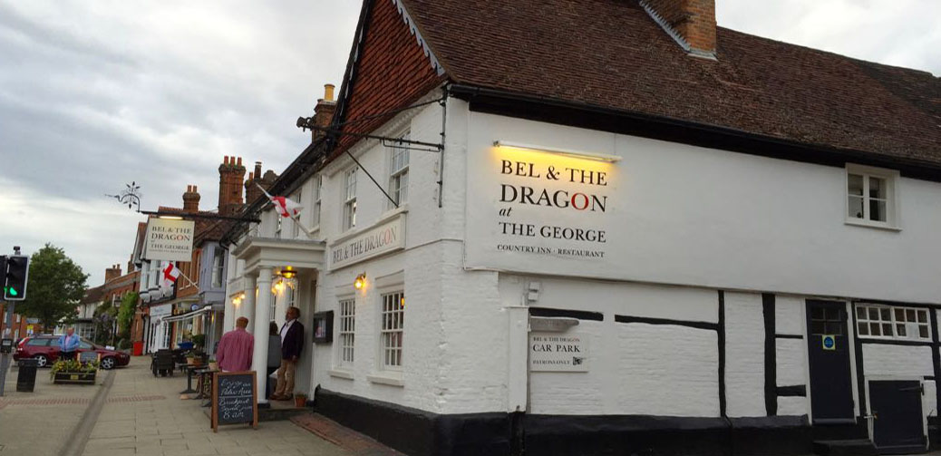 The Bel & The Dragon At The George in Odiham, Hampshire