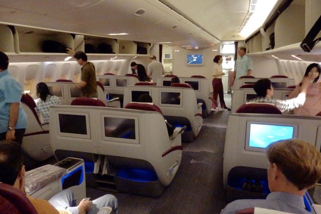 Qatar Airways Business Class Review On Boeing 777-300ER