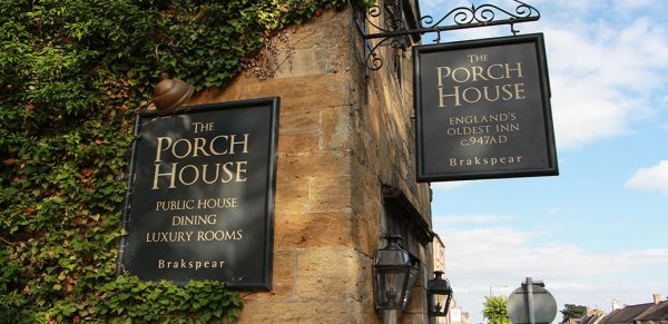 Review of England’s Oldest Inn, The Porch House