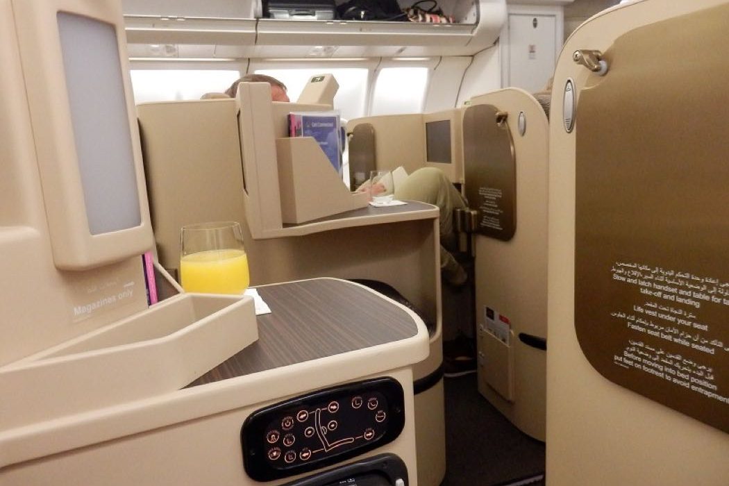 Etihad A330 Business Class Review Brussels to Abu Dhabi to Maldives