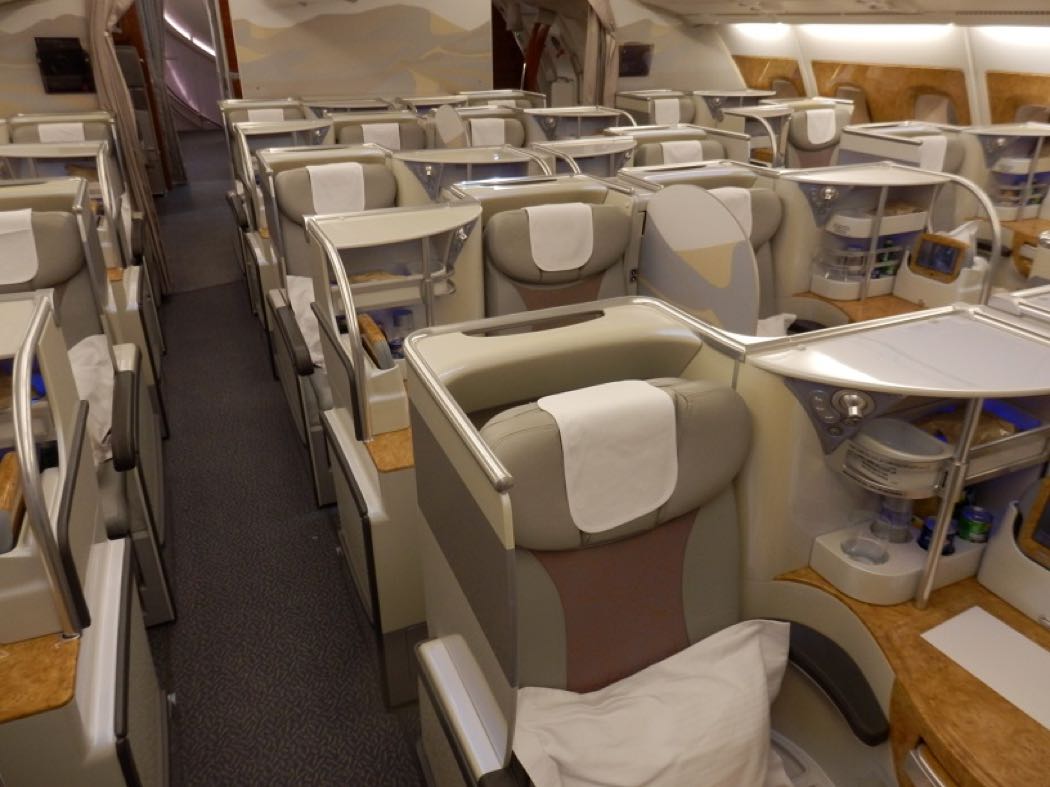 Emirates Airbus A380 Business Class Review Brisbane to Dubai