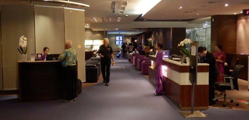 Thai Airways Royal Silk Business Class Lounge Review, Bangkok Airport