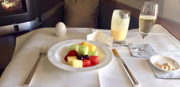 Review: Cathay Pacific First Class On Boeing 777-300 JFK to HKG