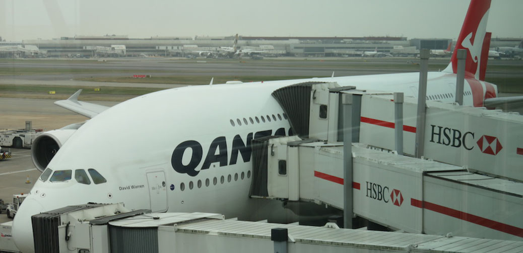 Review: Qantas A380 First Class, Dubai to London