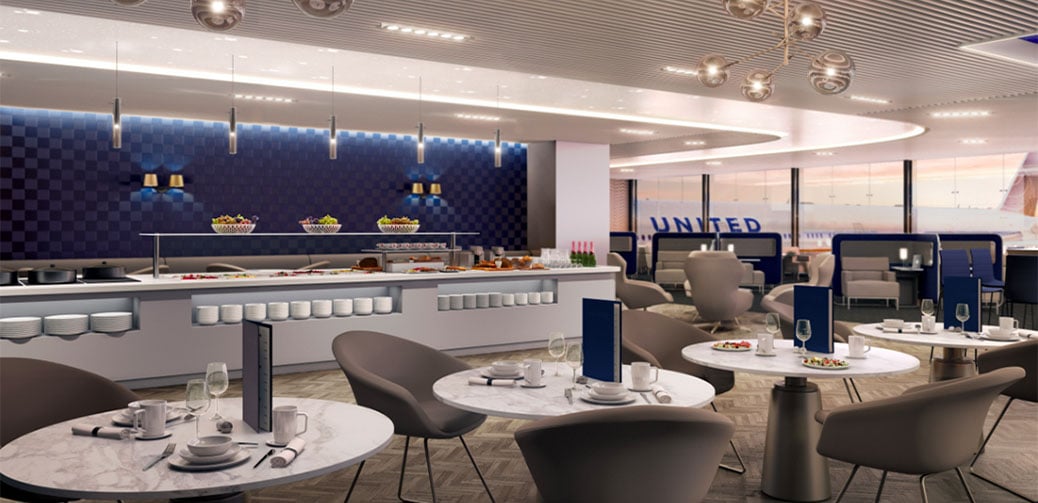 Review: United Polaris Lounge Chicago With Food Menu