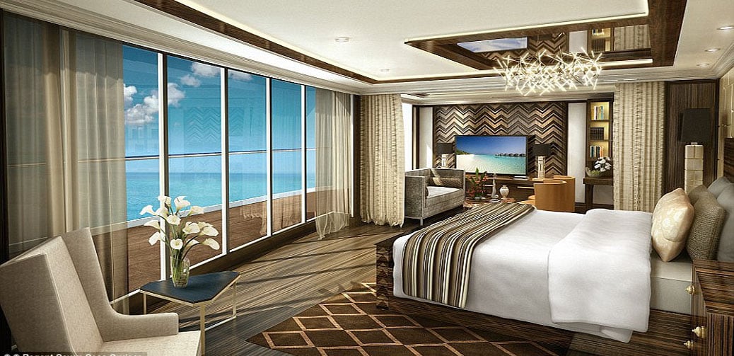 Check Out This Virtual Tour Of The World’s Most Luxurious Ship
