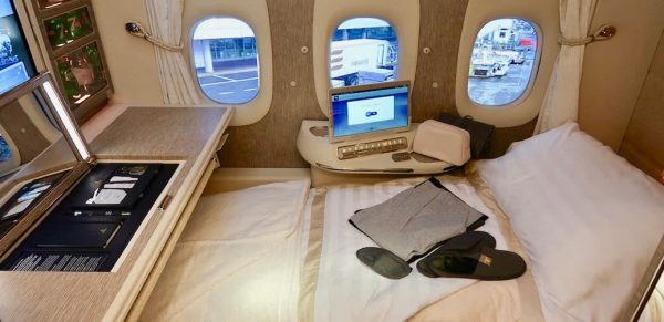 Insider Video: Step Inside Emirates First Class Suites With Virtual Windows & NASA Seats