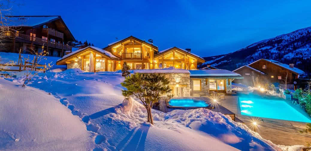 Top 5 Amazing Ski Chalets In The Alps With A Private Pool