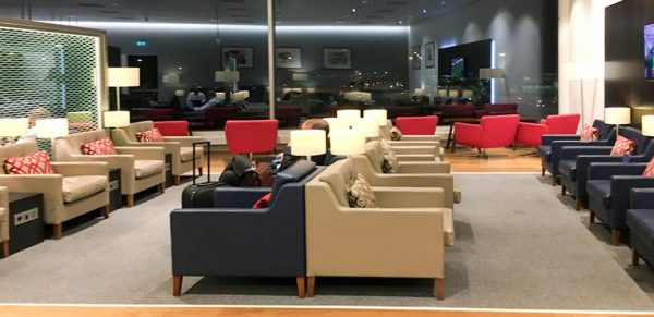 Review: British Airways Business Class Lounge, Amsterdam Airport