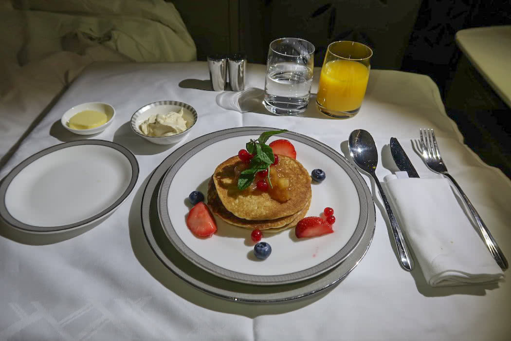 How Good Is First Class Airline Food And How To Get It For Free
