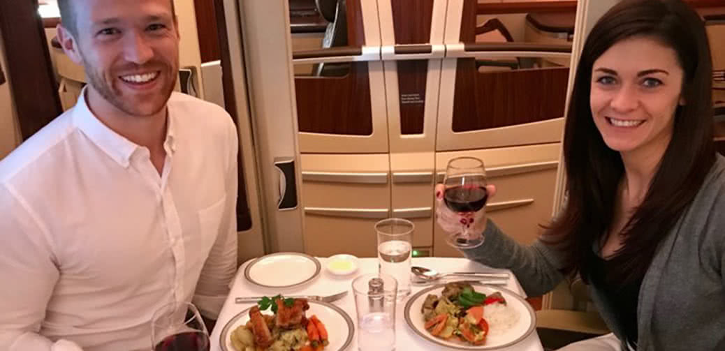 How This Couple Flew Around The World In First Class For Free!