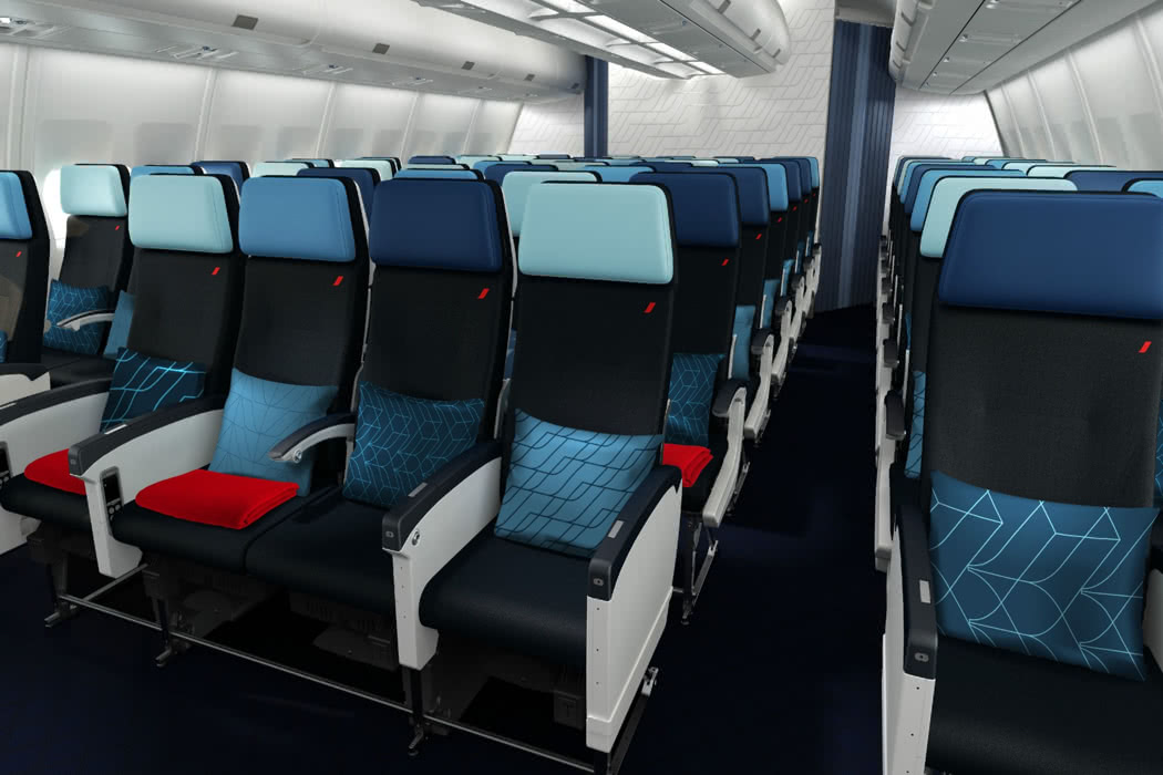 Picture Review Of Air France A330 Premium Economy Cabin