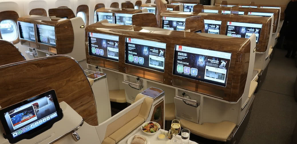 Flight Review Emirates Boeing 777 New Business Class Brussels To