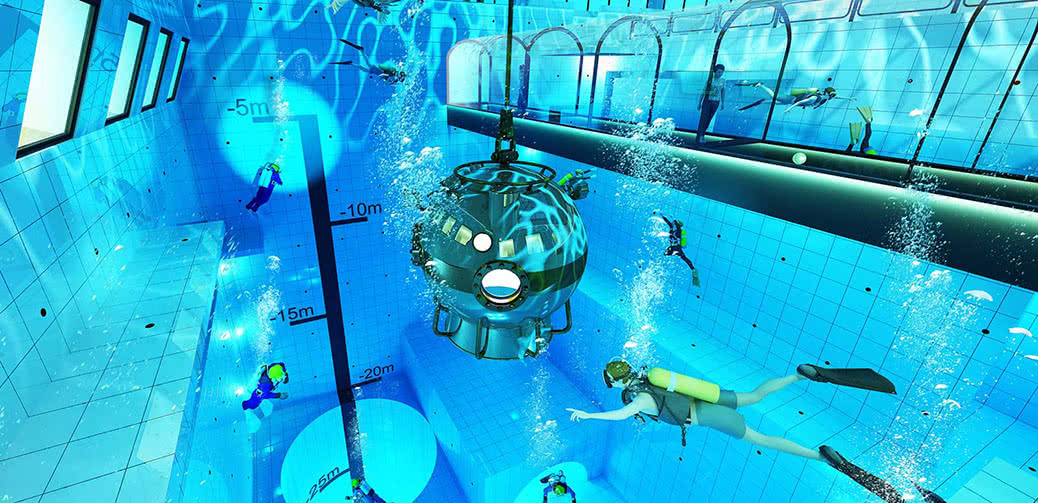 Creepy: World’s Deepest Pool Is Being Built In Europe