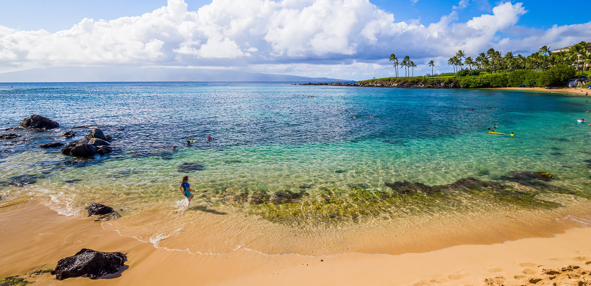 Does Ritz-Carlton Kapalua On Maui Have a beach?