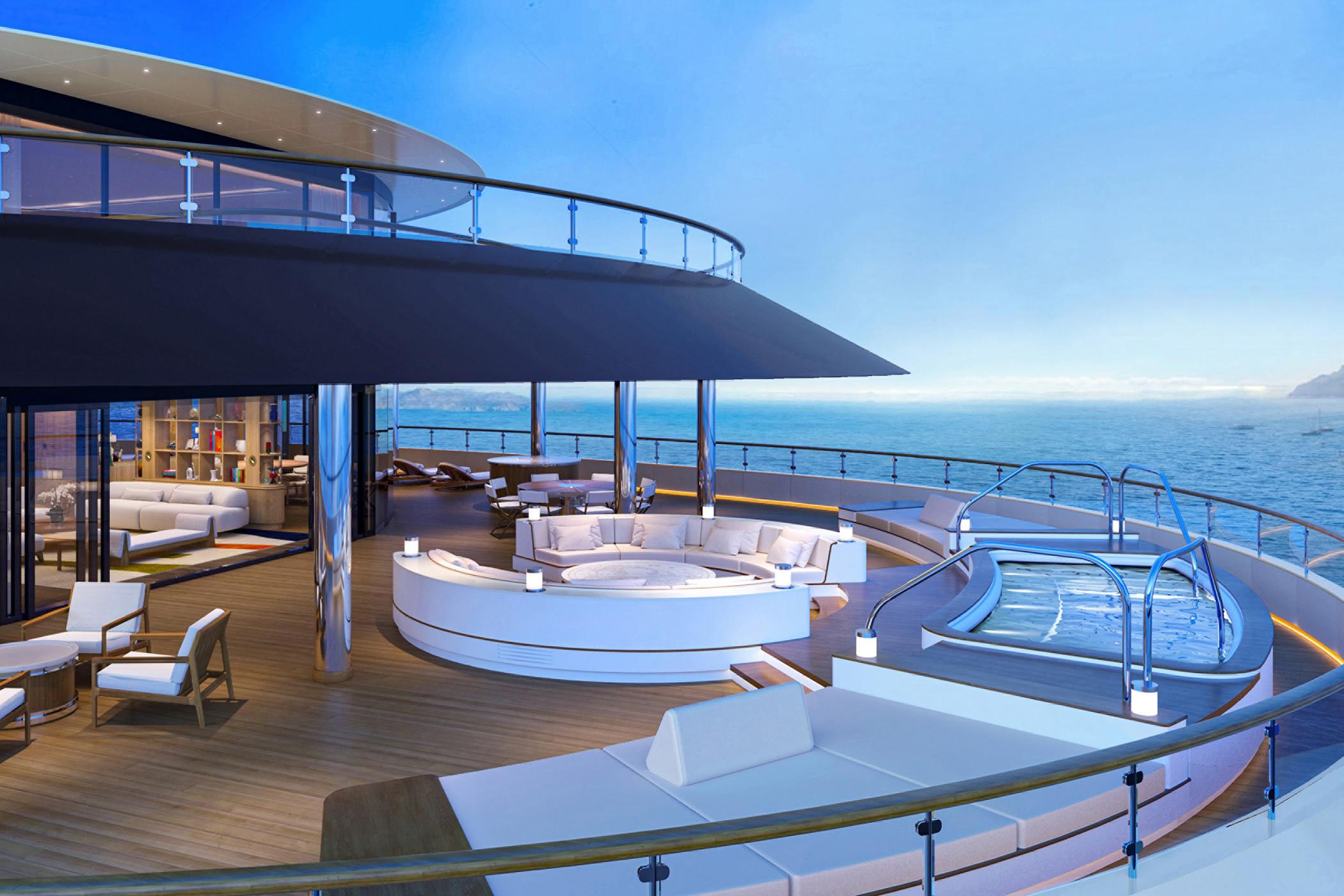 Four Seasons Yacht Suite Deck