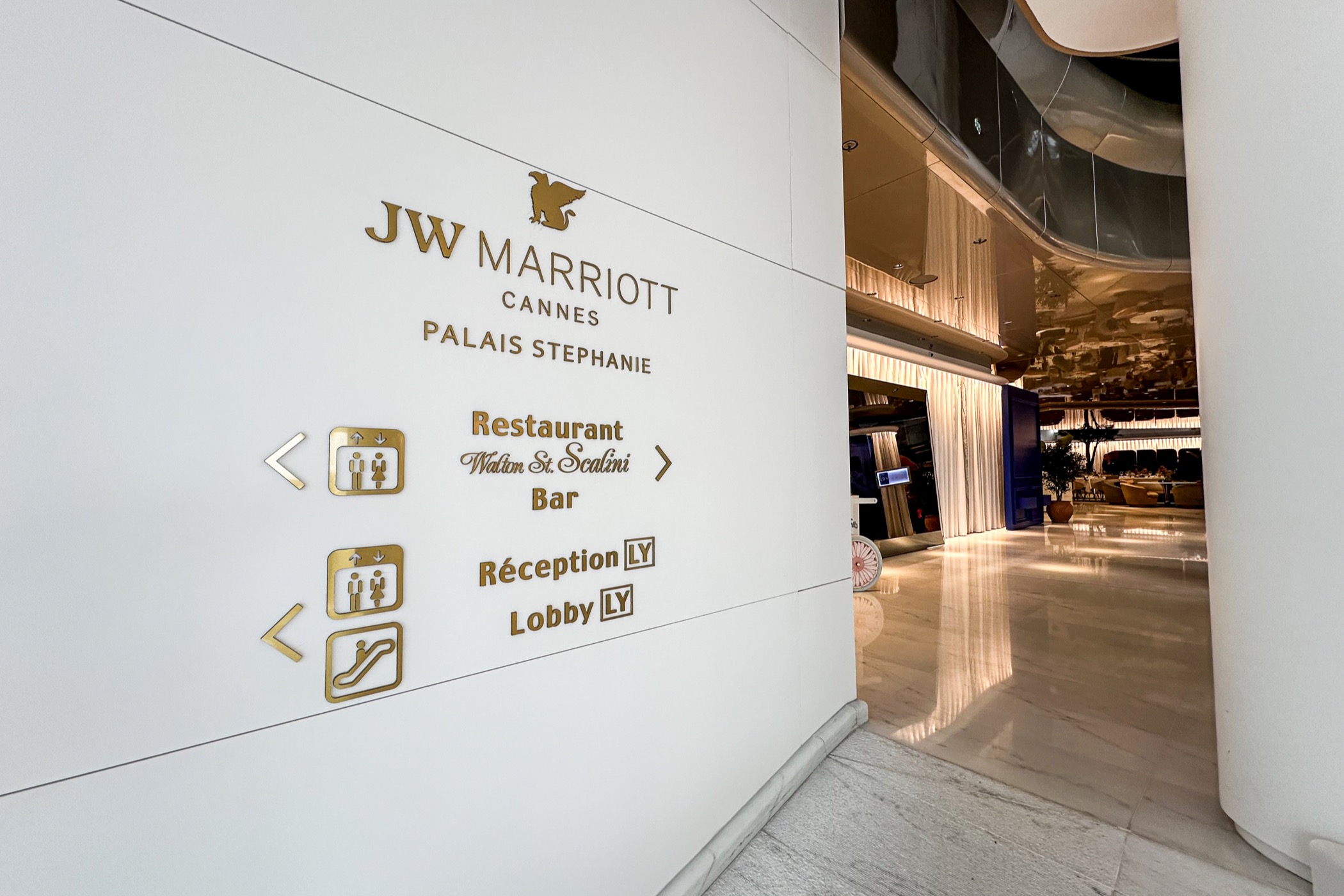 JW Marriott Cannes Entrance